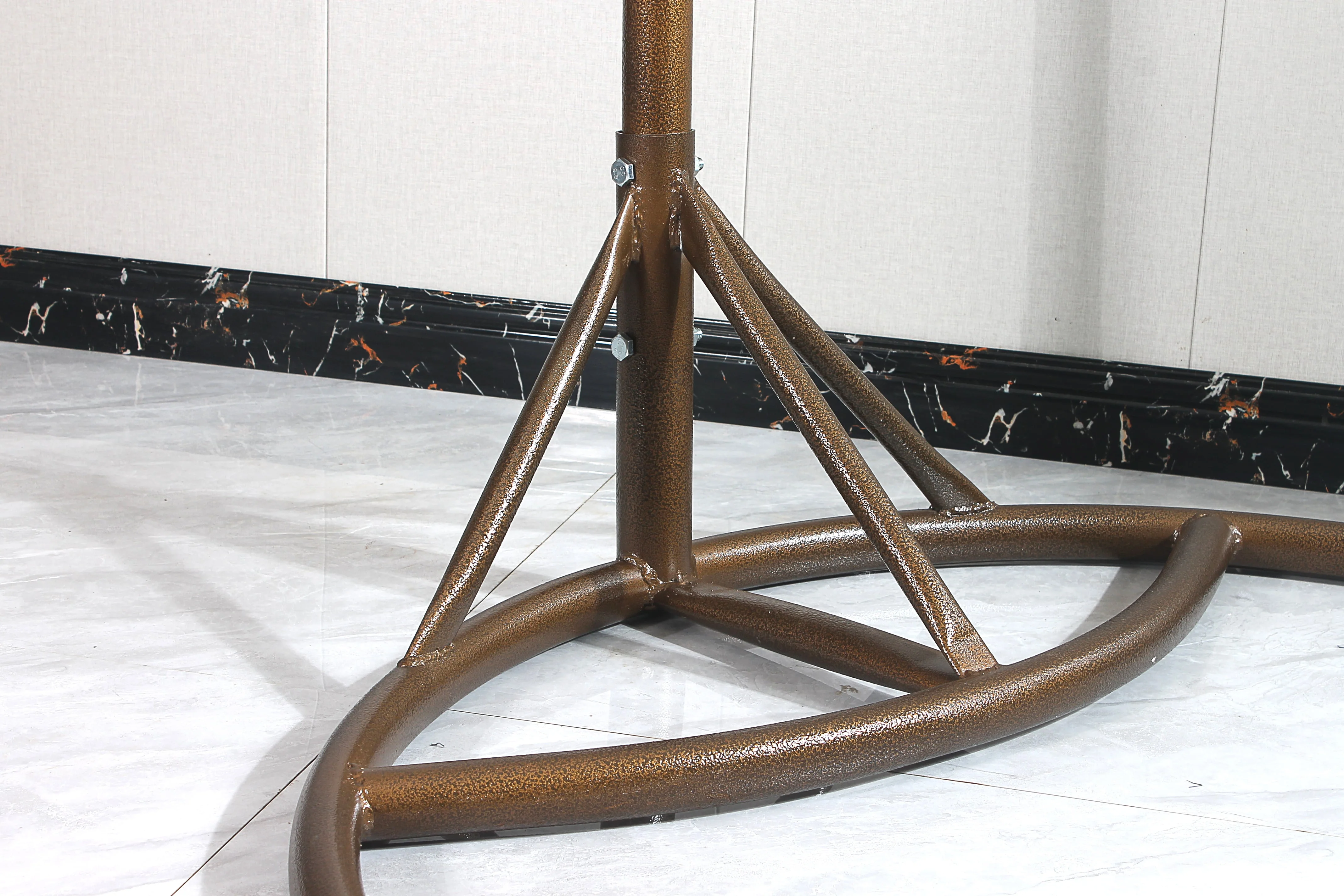 Egg Chair Hanging-  Brown Basket & Brown Cushion - Image 5