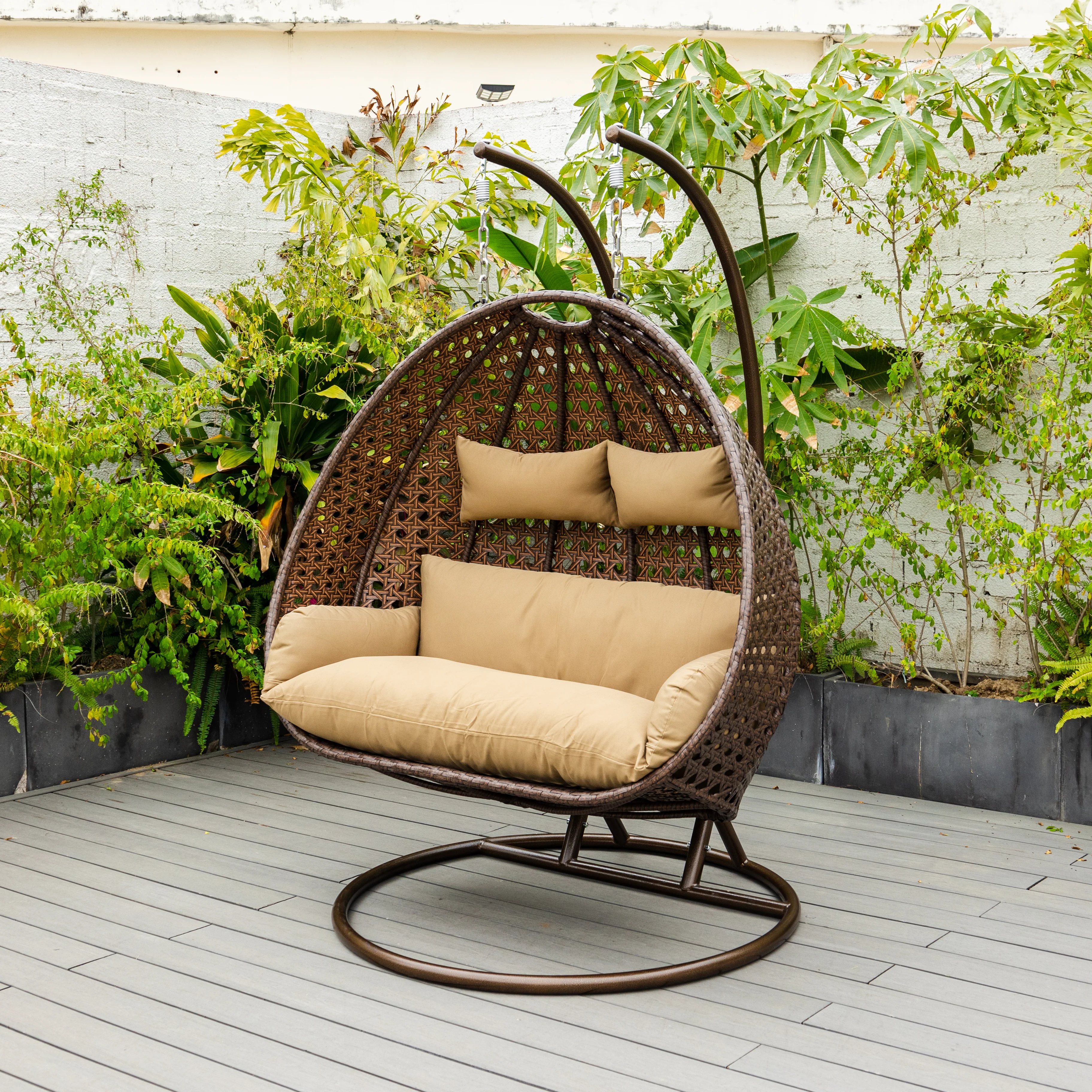 Double Seater Hanging Egg Chairs - Supreme Model - Image 9