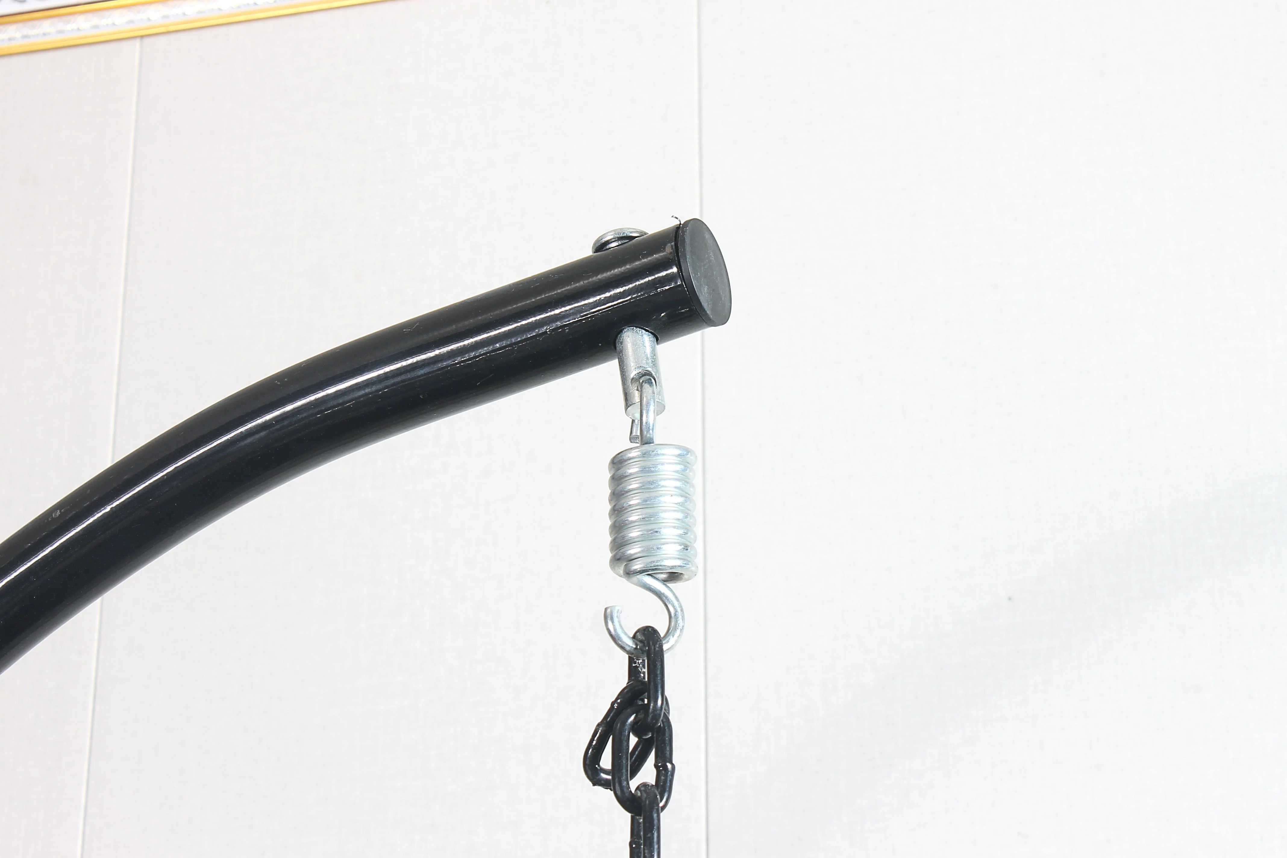 Egg Chair Hanging-  Black Basket & Black Cushion - Image 4